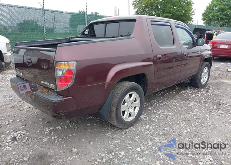 2008 Honda Ridgeline Rtl z USA, uszkodzony, nr VIN 2HJYK165X8H539573